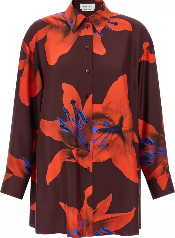 Multicolor Silk Blouse