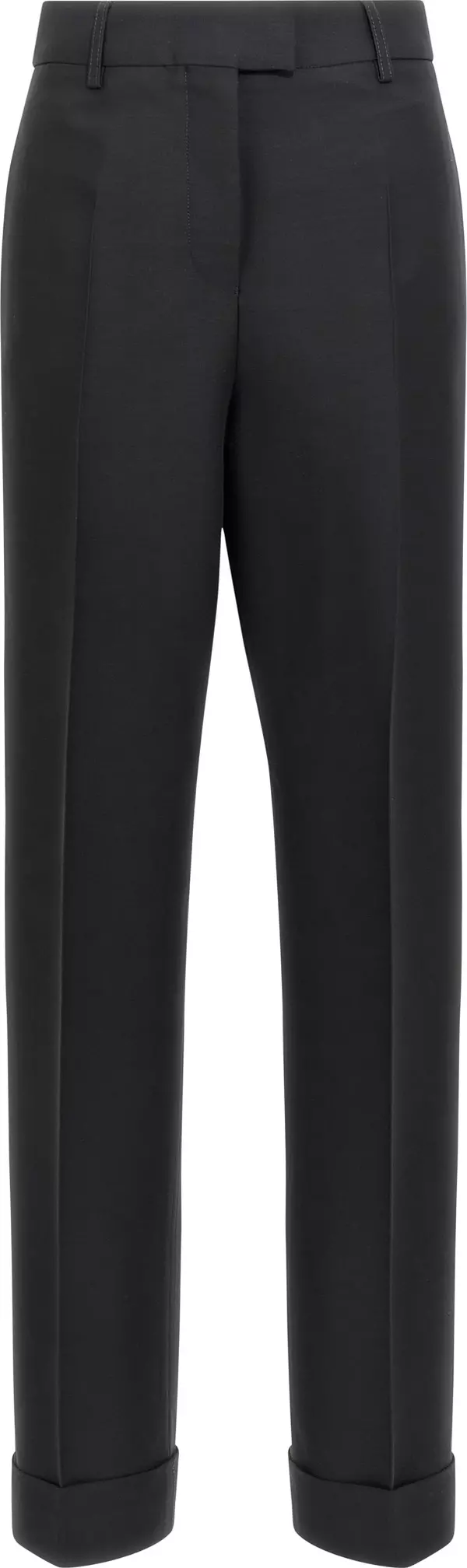 Black Viscose Dress Pants