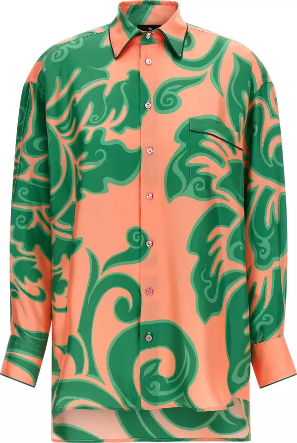 Multicolor Silk Blouse