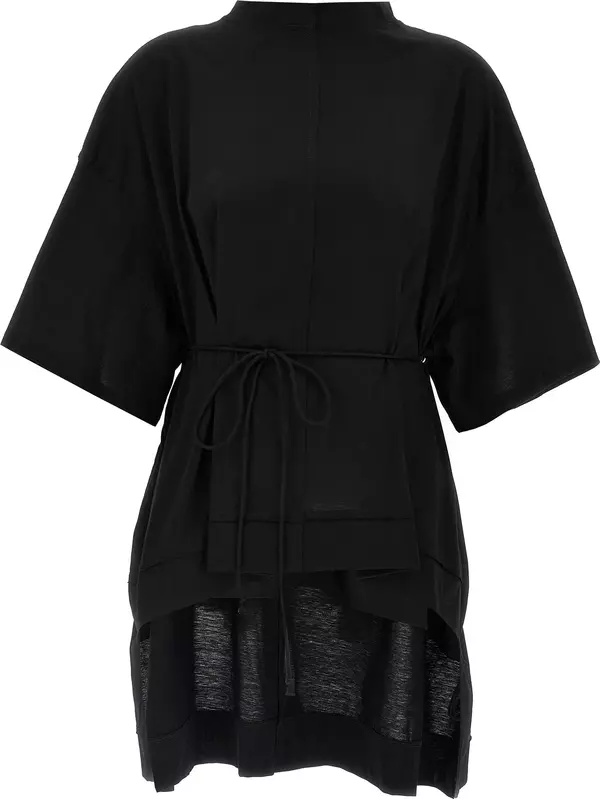 Black Cotton T-Shirt