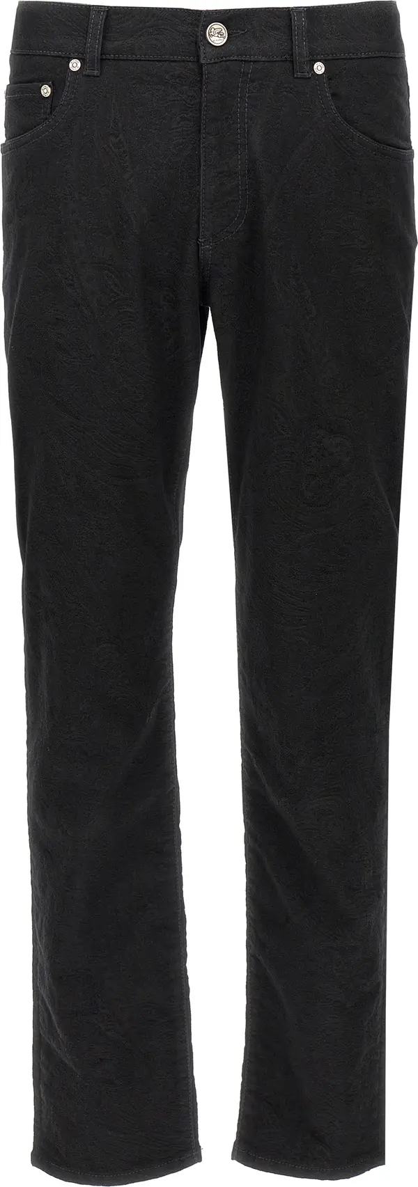 Black Cotton Jeans Denim