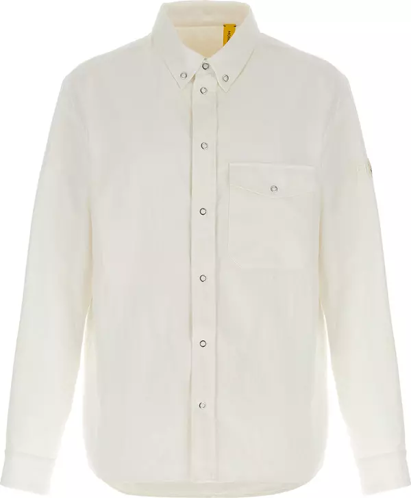 White Polyamide Blouse