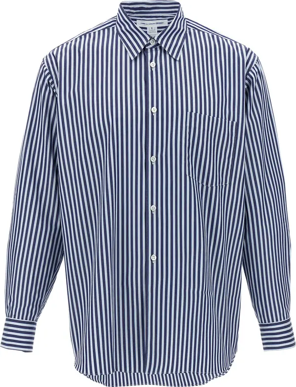 Blue Cotton Blouse