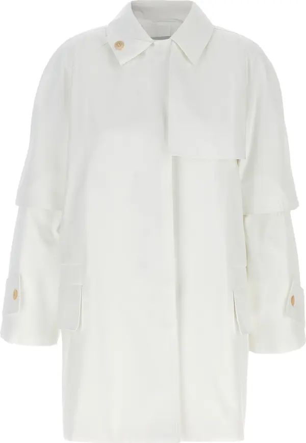 White Cotton Coat