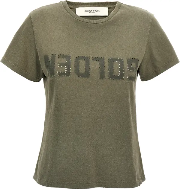 Bicolor Cotton T-Shirt