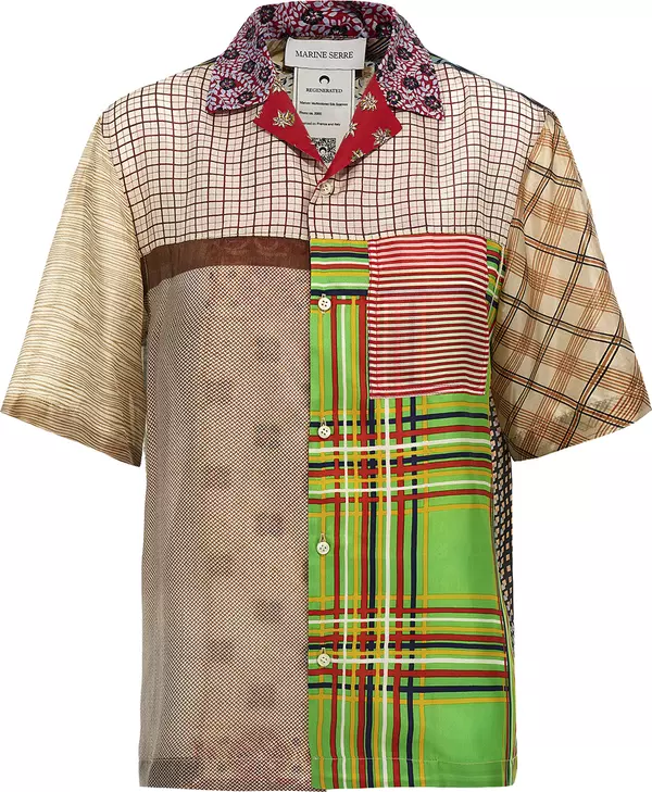 Multicolor Silk Blouse