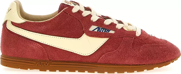 Multicolor Leather Low Top Sneakers