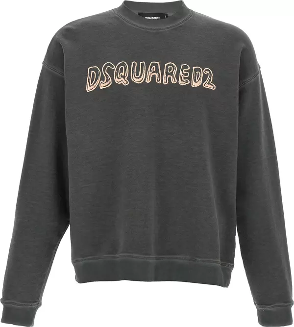 Gray Cotton Sweatshirt