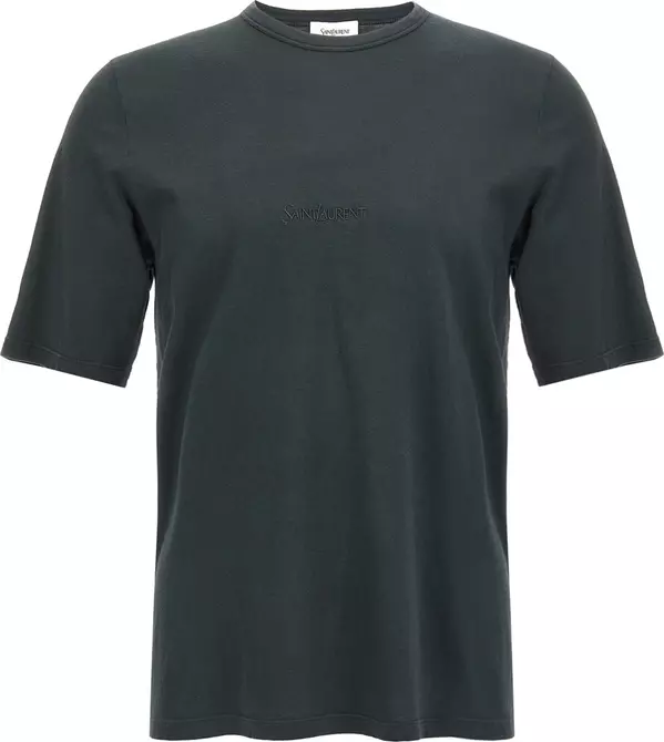 Black Cotton T-Shirt