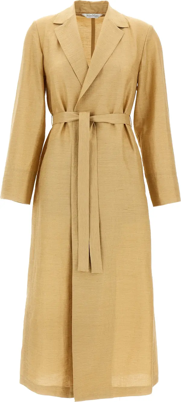 Beige Fluorofiber Coat