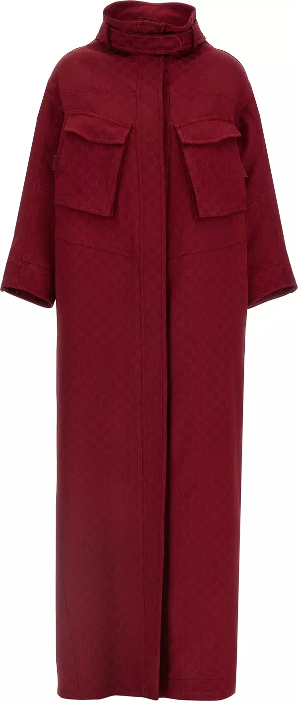 Multicolor Viscose Coat