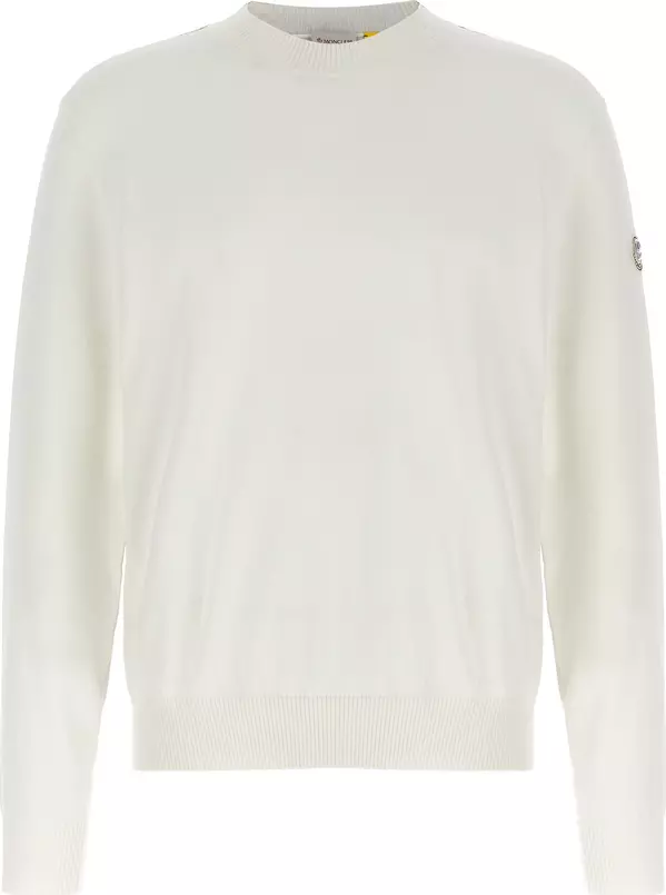 White Cotton Cardigan
