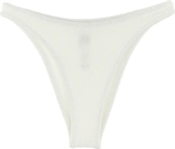White Polyamide Swim Briefs