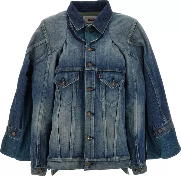 Blue Cotton Denim Jacket