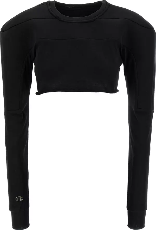 Black Cotton Cardigan