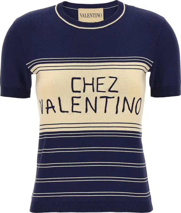 Blue Cotton T-Shirt
