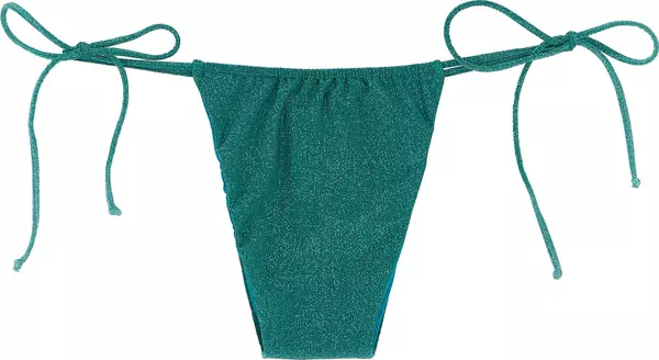 Bicolor Viscose Swim Briefs