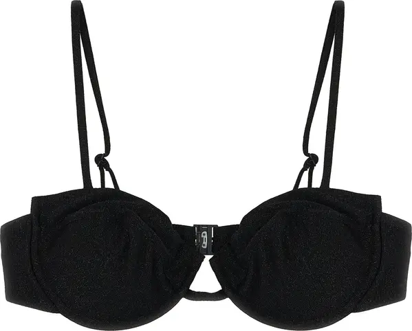 Black Viscose Bikini