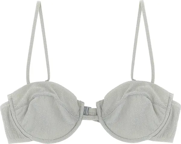 Silver Viscose Bikini