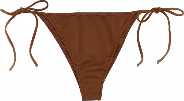 Brown Polyester Bikini