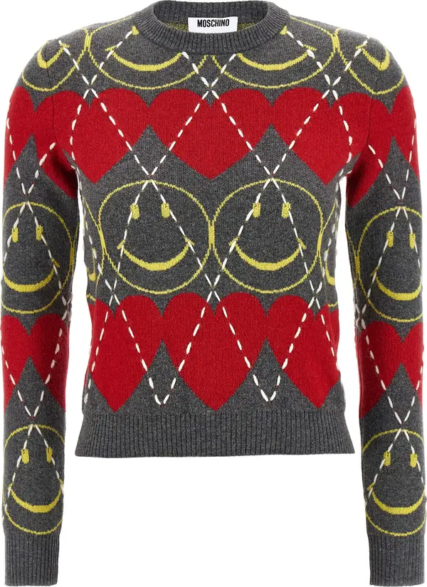 Multicolor Wool Cardigan