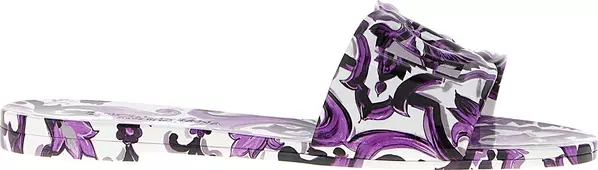 Purple Plastic Slides