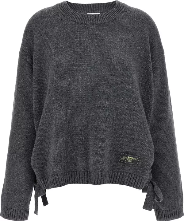 Gray Wool Cardigan
