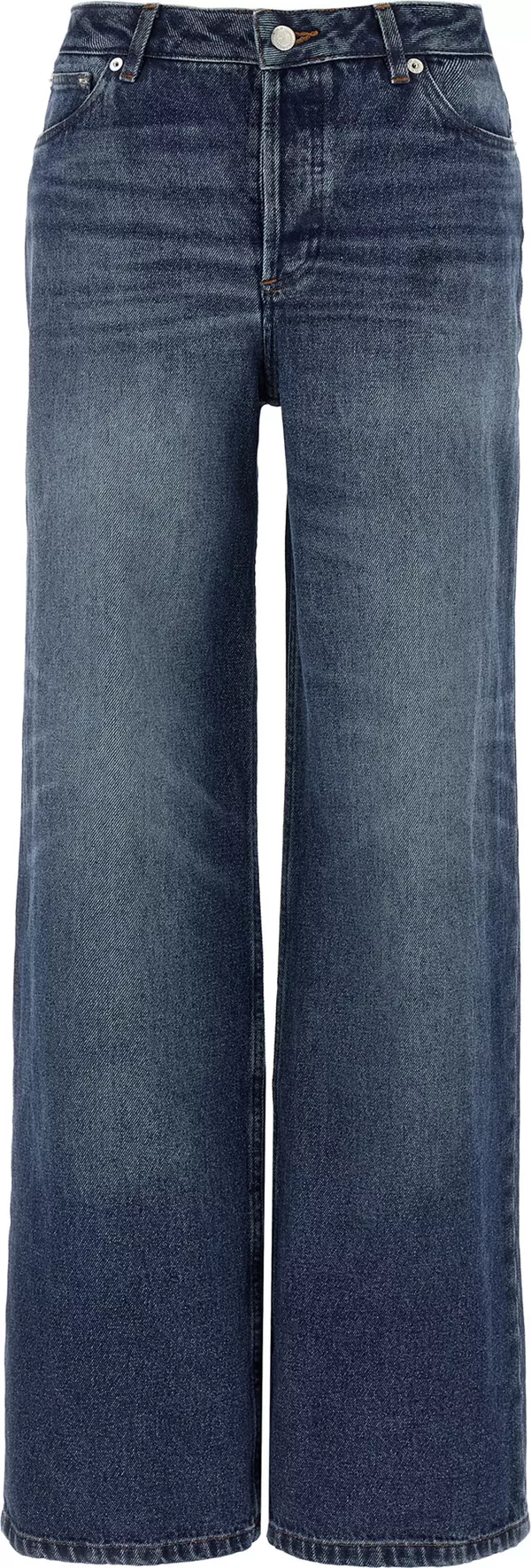 Blue Cotton Jeans Denim