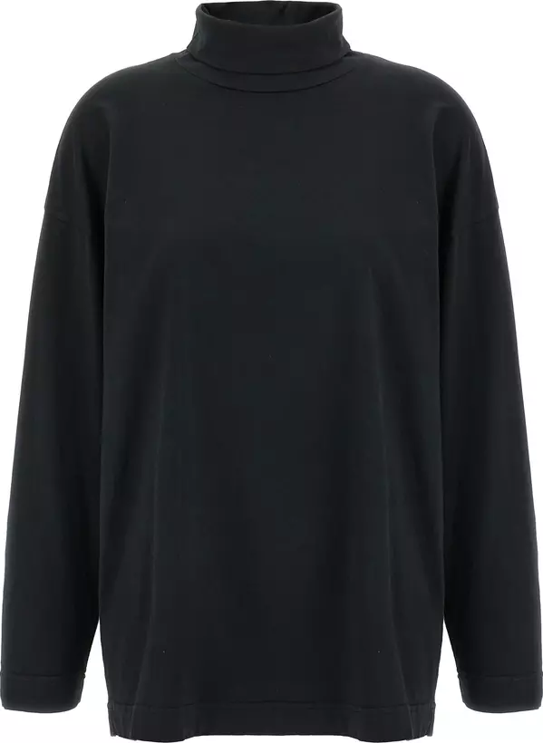 Black Cotton Cardigan