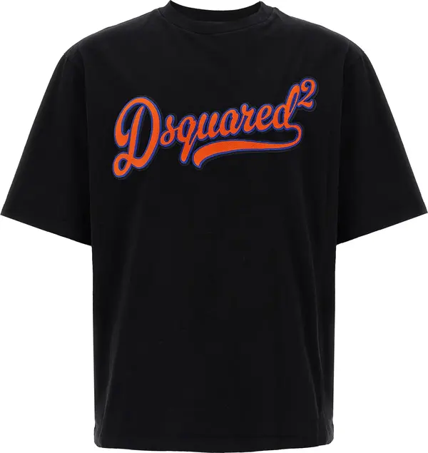 Black Cotton T-Shirt