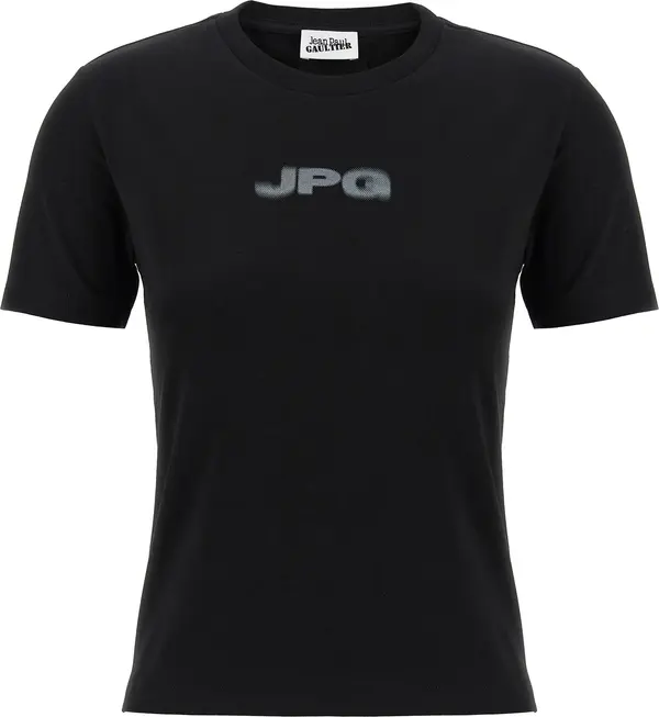 Black Cotton T-Shirt