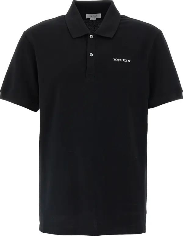 Bicolor Cotton Polo Shirt