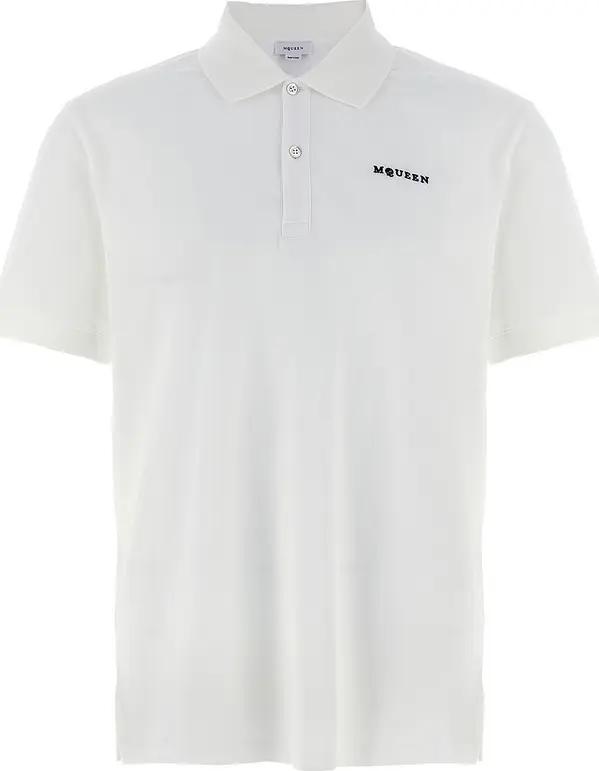 Bicolor Cotton Polo Shirt