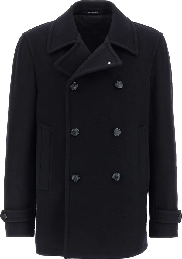 Blue Wool Coat