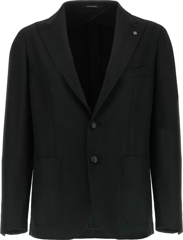 Black Virgin Wool Blazer