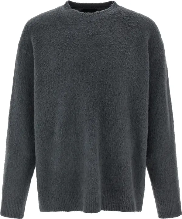 Gray Cotton Cardigan