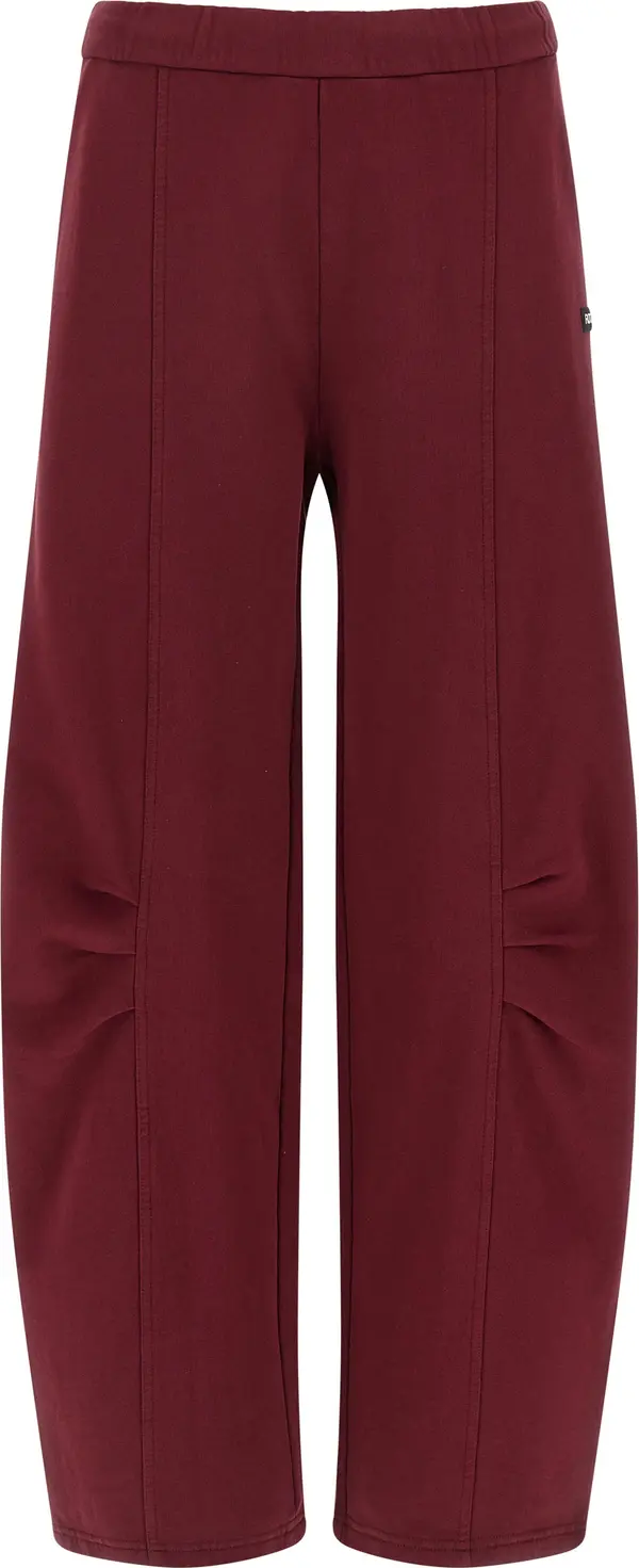 Bordeaux Cotton Joggers (Workout Pants)