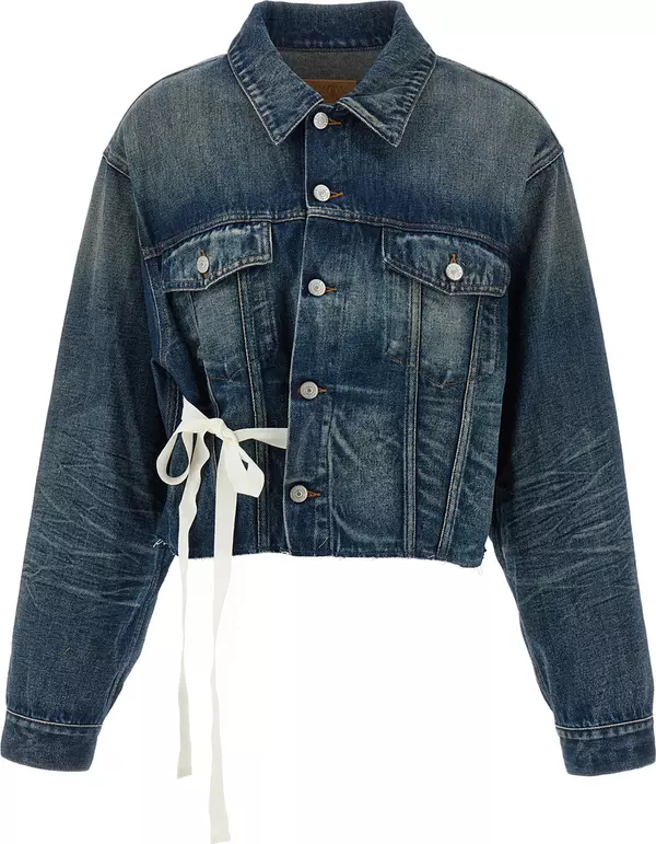 Blue Cotton Denim Jacket