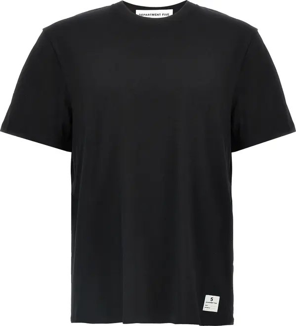 Black Cotton T-Shirt