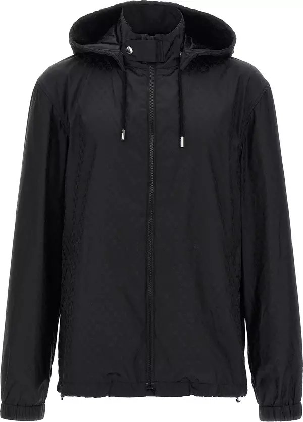 Black Polyamide Shell Jacket