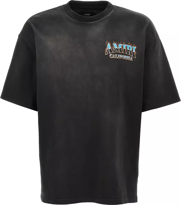 Black Cotton T-Shirt