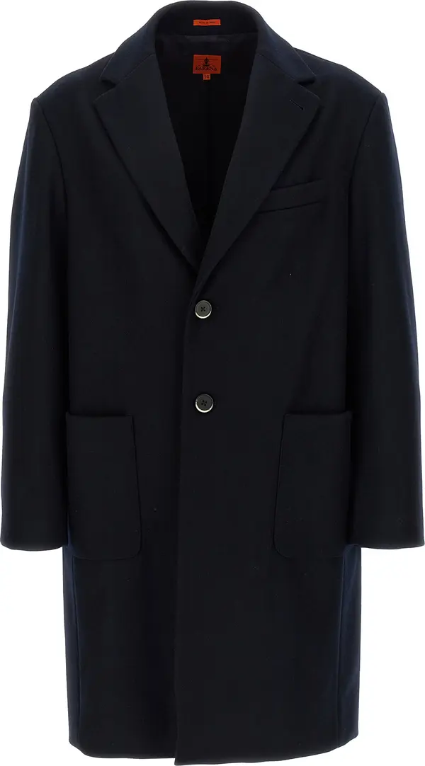 Blue Wool Coat