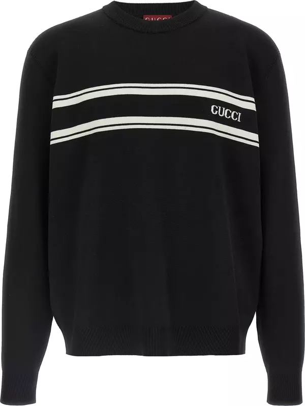 Bicolor Wool Cardigan