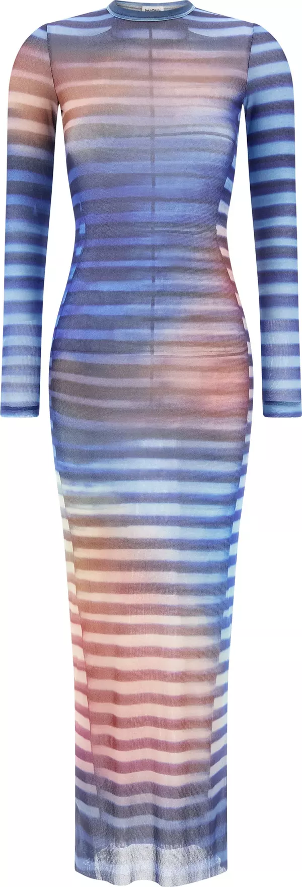 Multicolor Polyamide Long Dress