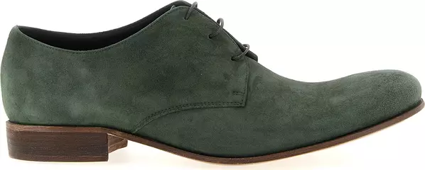 Bicolor Suede Leather Oxfords And Derbies