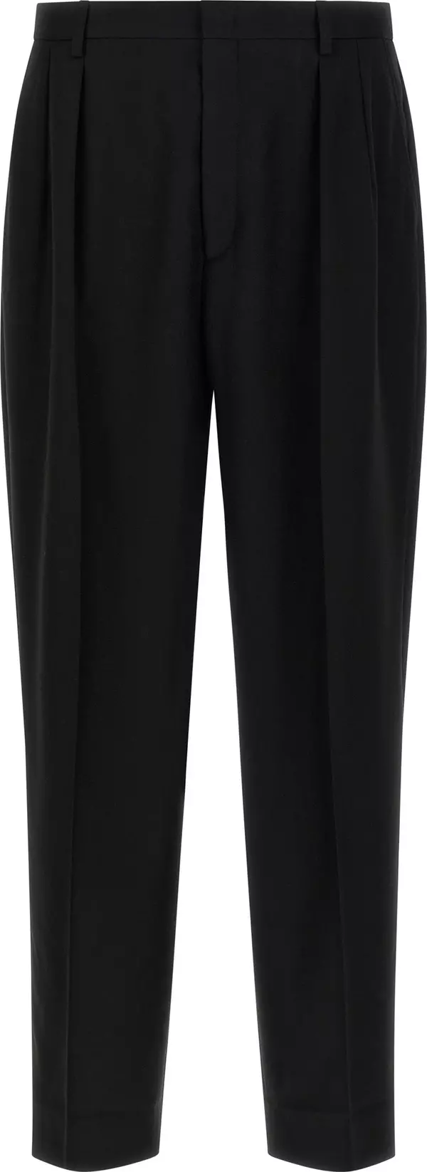 Black Polyester Dress Pants
