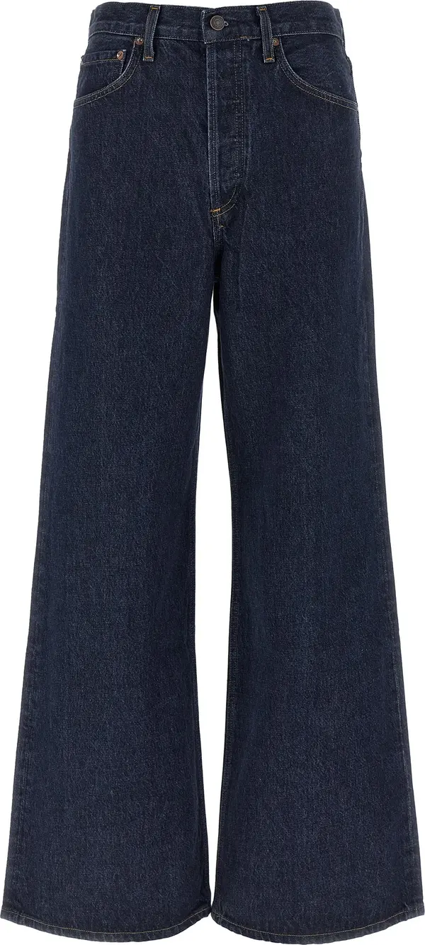 Blue Cotton Jeans Denim