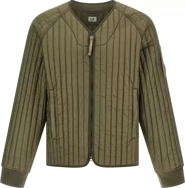 Bicolor Polyester Shell Jacket