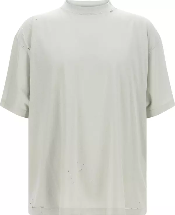 Beige Cotton T-Shirt