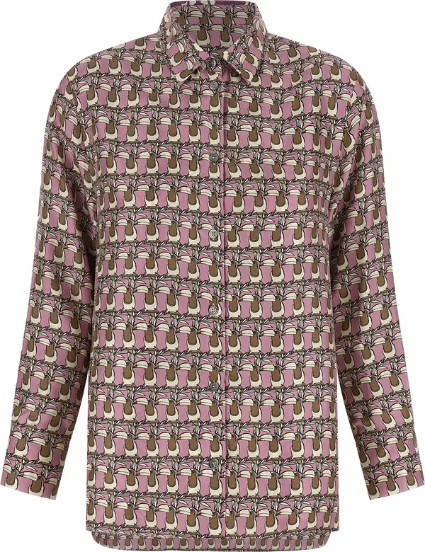 Multicolor Silk Blouse